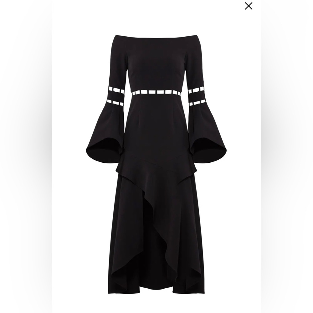 FINDERS KEEPERS Black Solar Dress - Picture 2 of 8